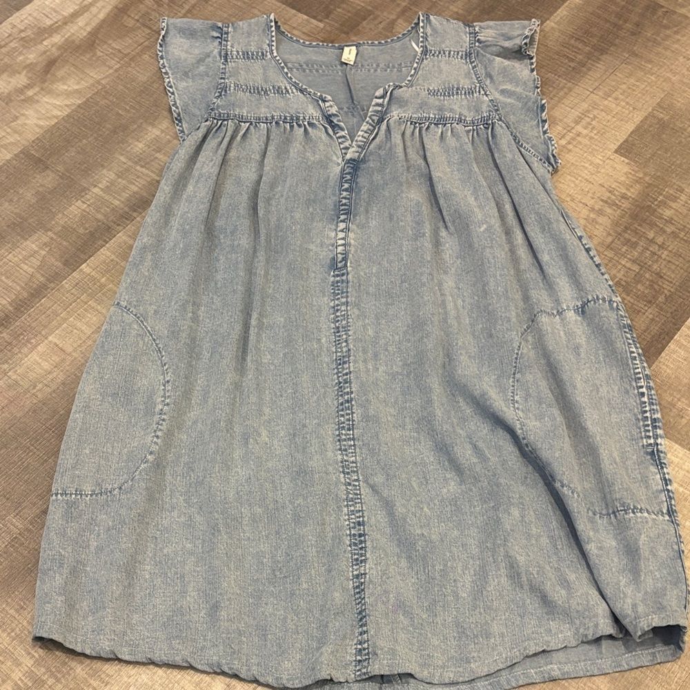 gentle fawn denim dress